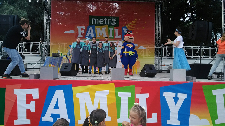 «Евразия» приняла участие в пятом семейном фестивале «Metro Family Day - 2018»